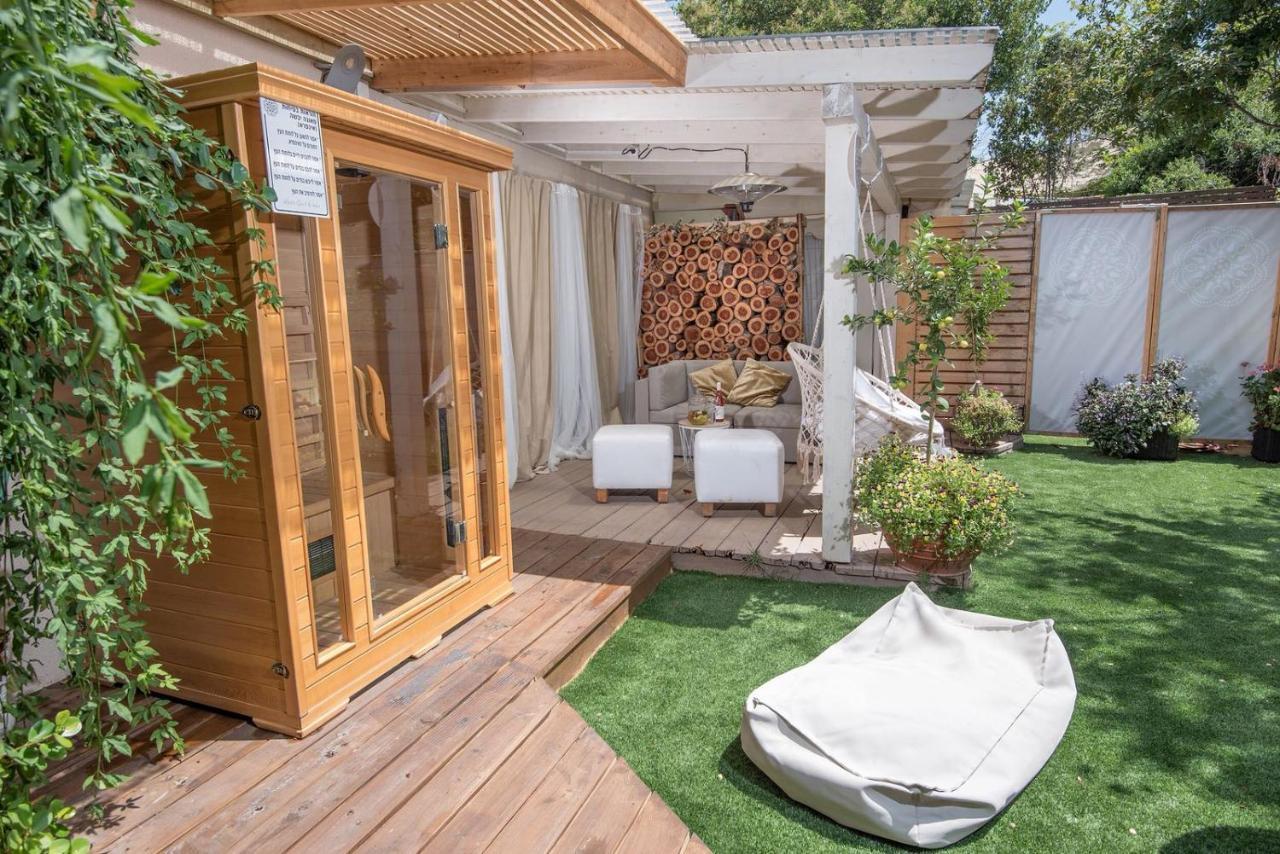 אוסנתה סוויטת בוטיק עם בריכה פרטית Villa Kefar Weradim Dış mekan fotoğraf